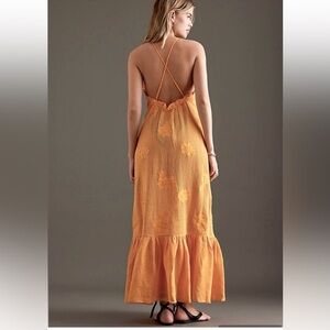 Anthropology Halter Maxi Dress Coverup